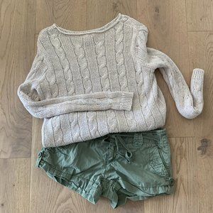 American Eagle Khaki Shorts